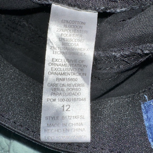 Democracy Women's Ab Solution High Rise Ankle Jean size 12 - Picture 3 of 5